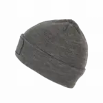 Gerecyclede muts met patch en Thinsulate™-voering, grey heather — productfoto 9