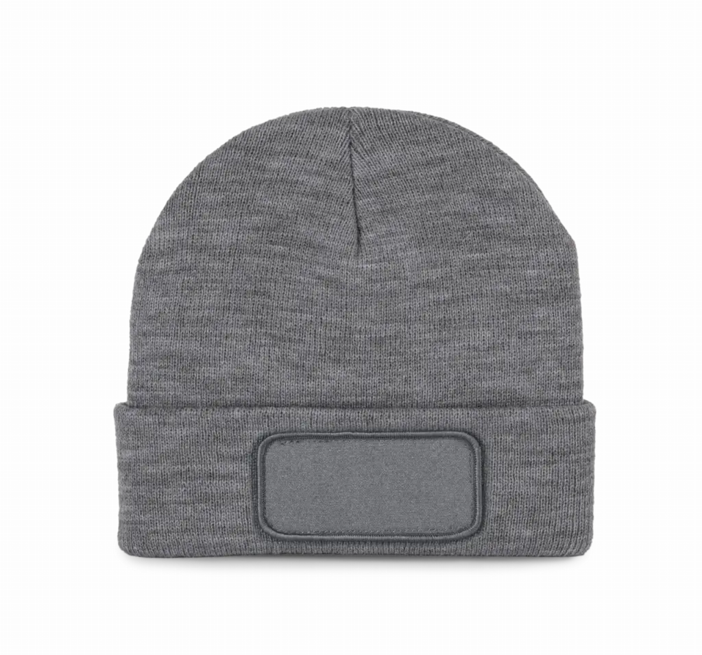 Recycling-Beanie KP891 bedrucken Thinsulate Patch One-size — Produktfoto 12