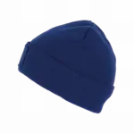 Gerecyclede muts met patch en Thinsulate™-voering, royal blue — productfoto 13