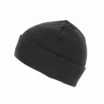 PS_KP892-S_DARKGREY - Hidalgo Gerecyclede muts met gebreide omslag, dark grey — productfoto 6