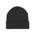 Gerecyclede muts met gebreide omslag, dark grey — productfoto 7