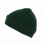 PS_KP892-S_FORESTGREEN - Hidalgo Gerecyclede muts met gebreide omslag, forest green — productfoto 8