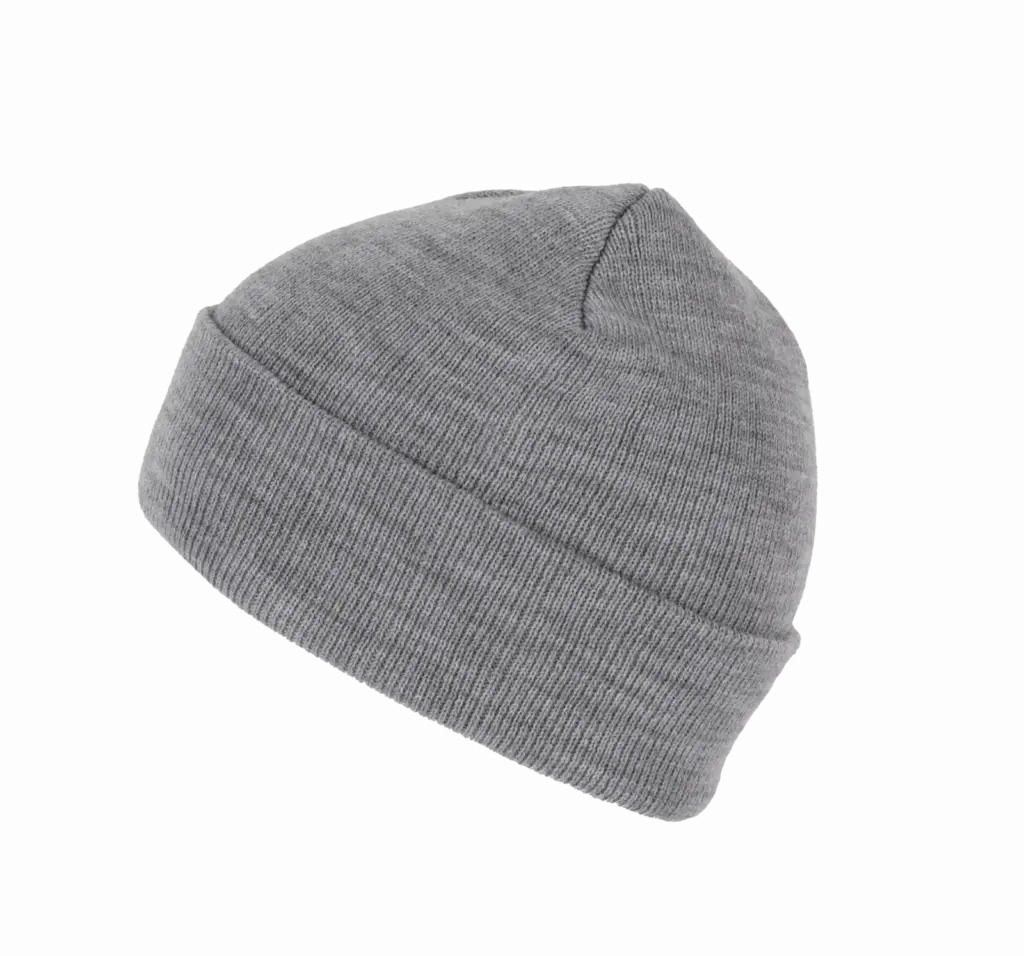 PS_KP892-S_OXFORDGREY - Hidalgo Gerecyclede muts met gebreide omslag, oxford grey — productfoto 11