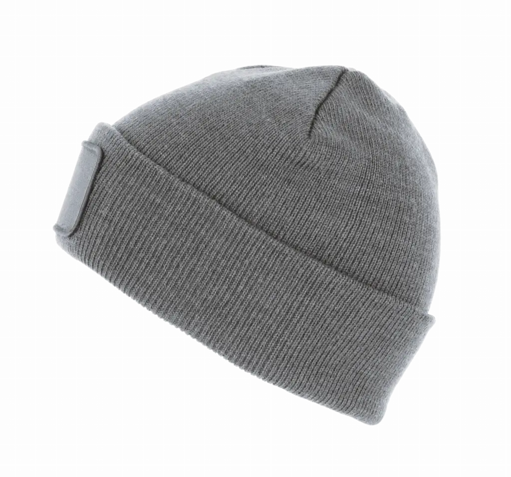PS_KP894-S_OXFORDGREY - Hidalgo Muts met patch en Thinsulate-voering, oxford grey — productfoto 11