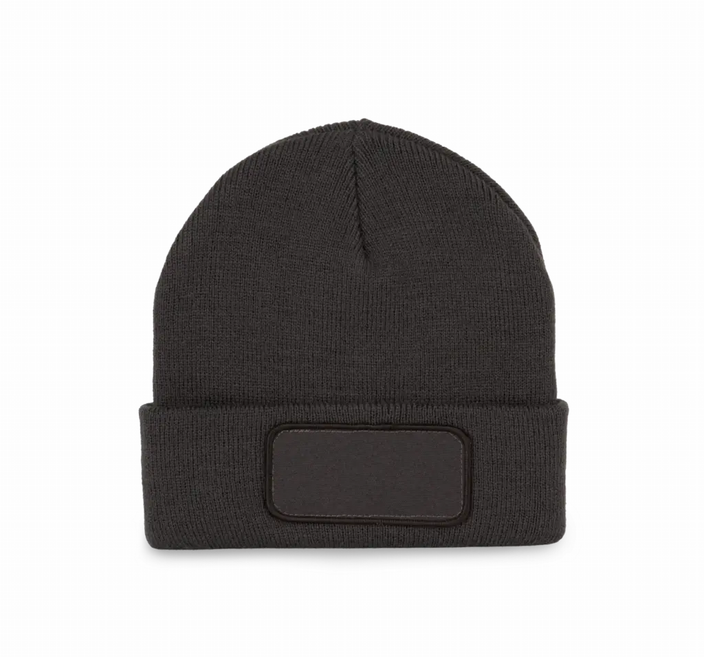 Beanie KP895 Mütze mit Patch Bedrucken Acryl Warm One-size — Produktfoto 7