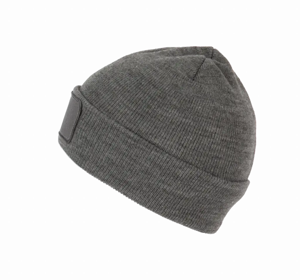 PS_KP895-S_GREYHEATHER - Hidalgo Muts met patch, grey heather — productfoto 9
