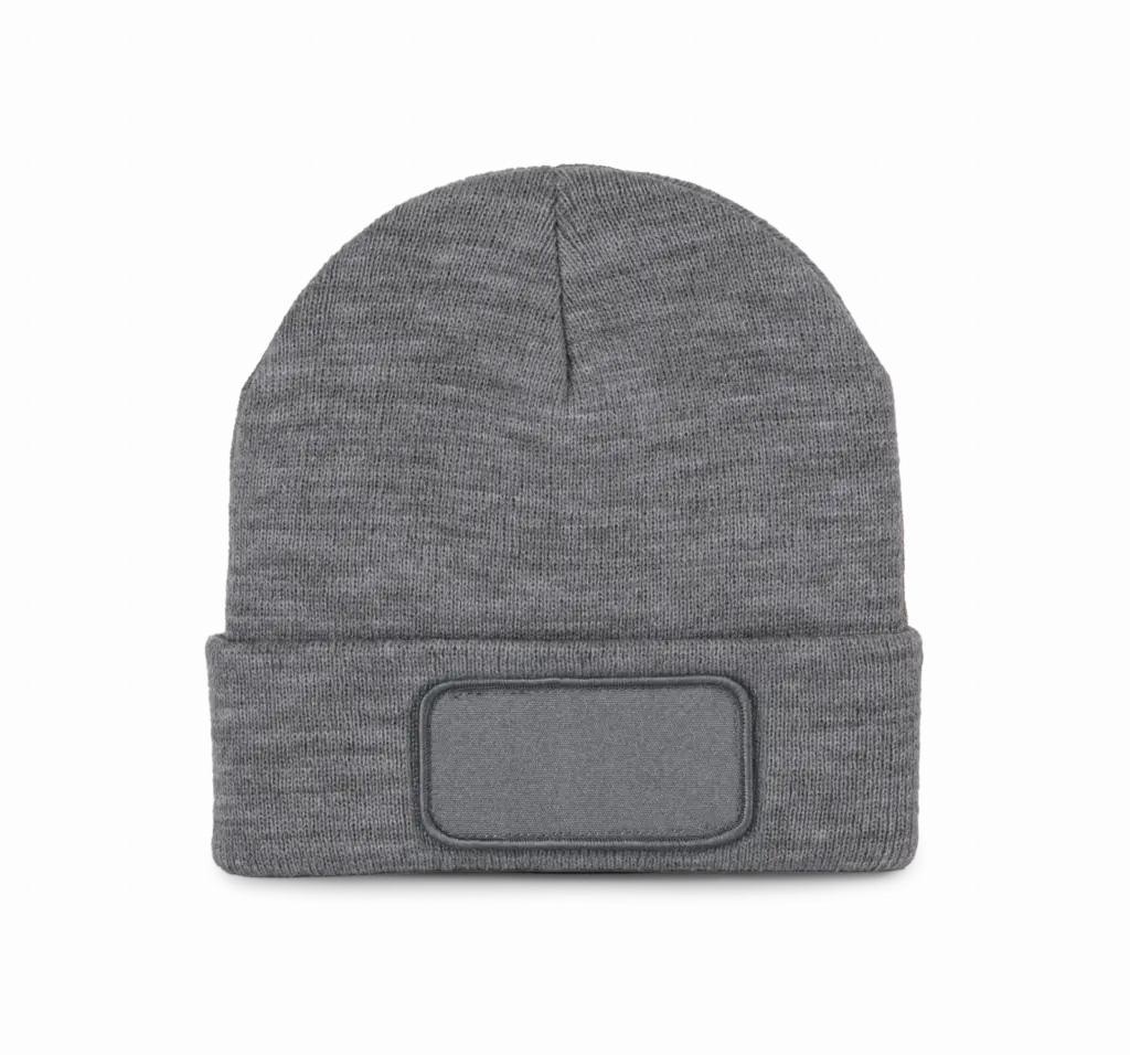 Beanie KP895 Mütze mit Patch Bedrucken Acryl Warm One-size — Produktfoto 12