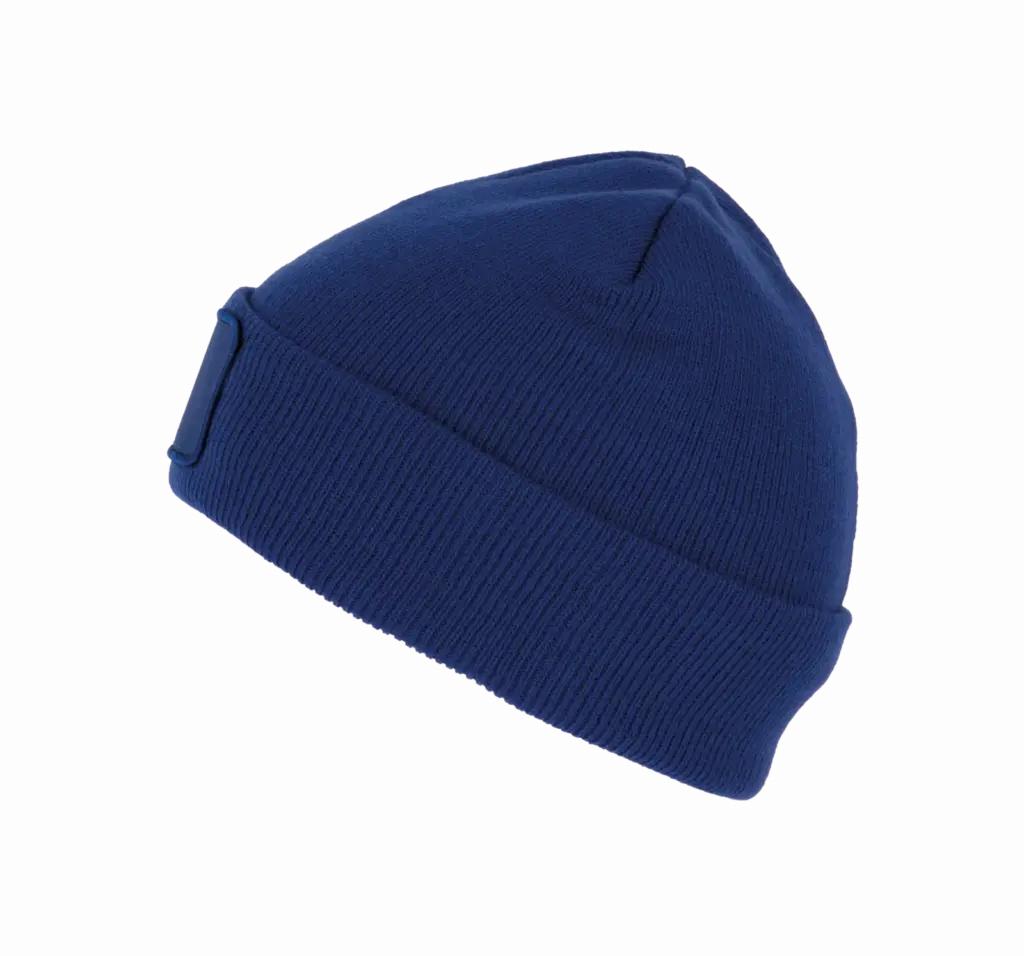 PS_KP895-S_ROYALBLUE - Hidalgo Muts met patch, royal blue — productfoto 13