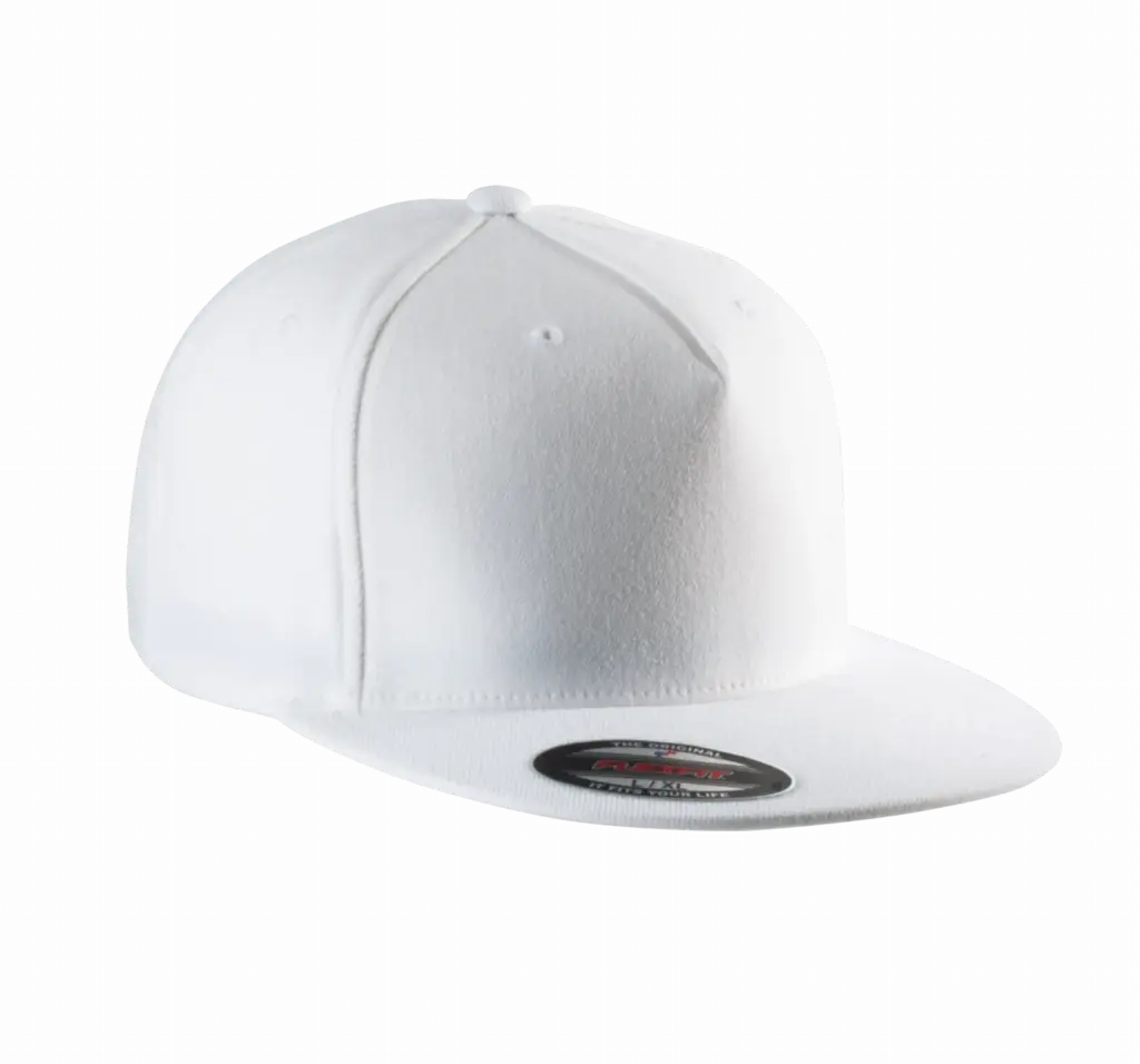 Flexfit Cap KP908 bedrucken Flat Visor 5-Panel S-M L-XL — Produktfoto 9