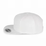 PS_KP910-S_WHITE - Hidalgo-werbeartikel Flexfit pet met platte zonneklep - 6 panelen, white — productfoto 11
