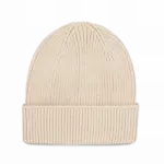 Geribde muts met omslag, light sand — productfoto 7