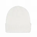 Geribde muts met omslag, off white — productfoto 9