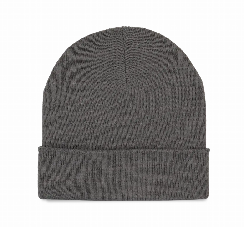 Fijn gebreide muts, cement grey — productfoto 8