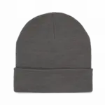Fijn gebreide muts, cement grey — productfoto 8