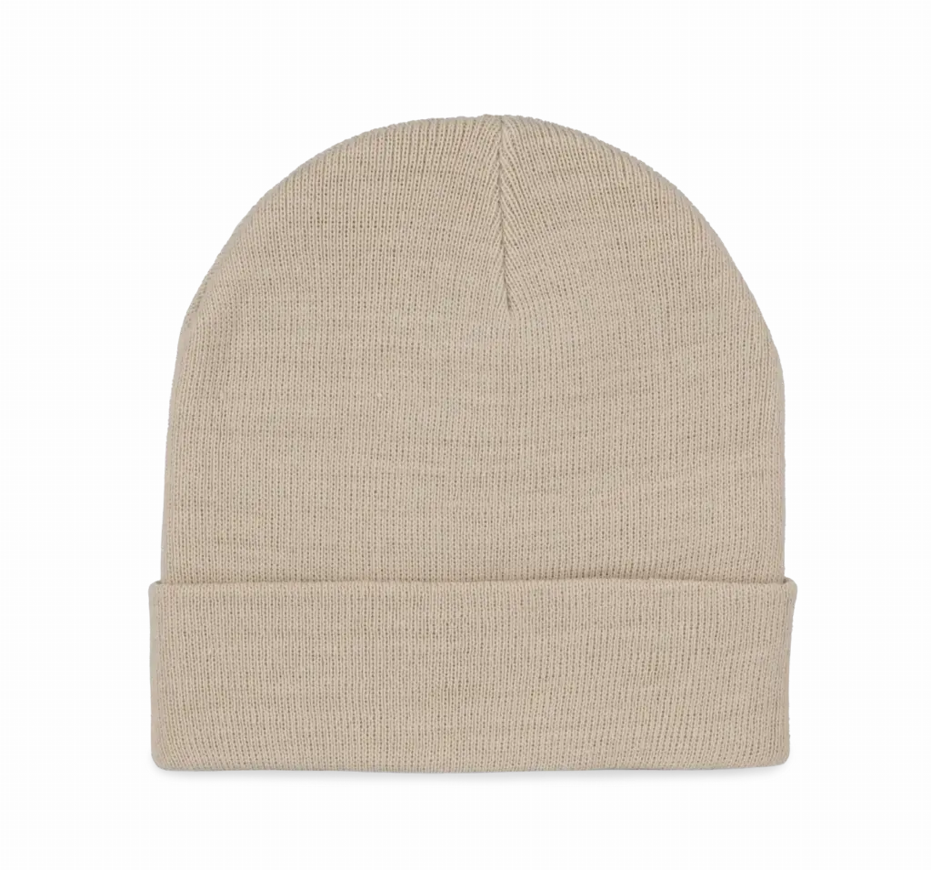 Fijn gebreide muts, light sand — productfoto 10