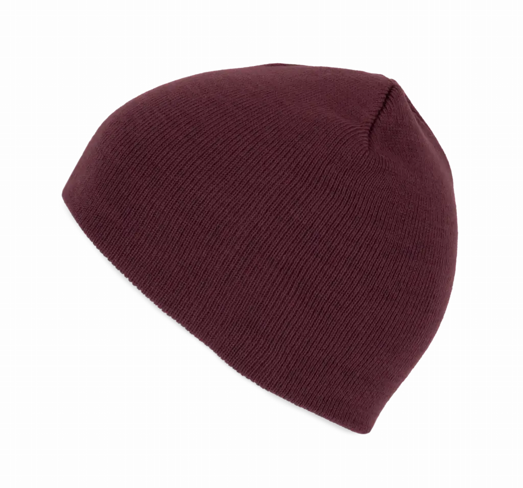 PS_KP956-S_DARKCHERRY - Hidalgo Fijn gebreide muts, dark cherry — productfoto 8
