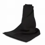 Geribde sjaal, black — productfoto 1