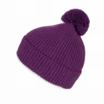 Muts met pompon, mauve — productfoto 7