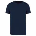 Heren-T-shirt met korte mouwen, vintage navy — productfoto 4
