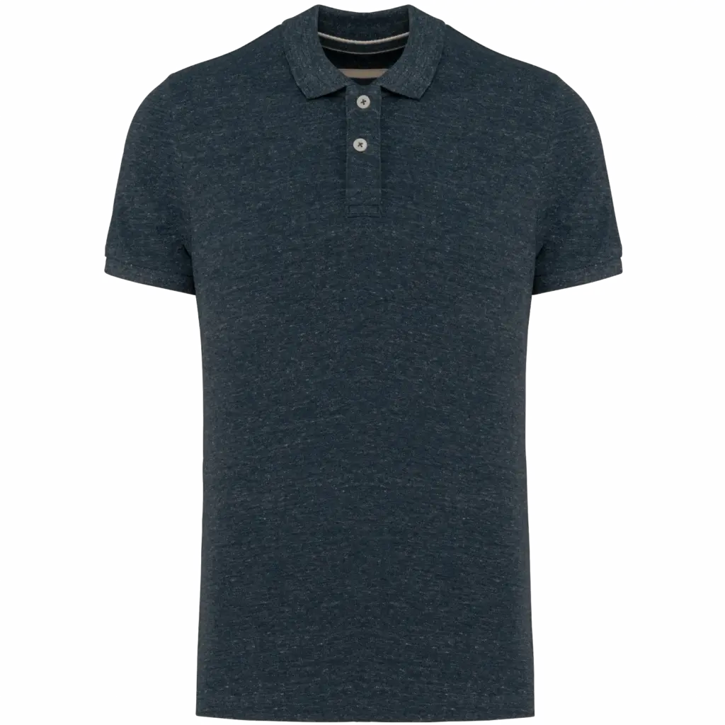 Herren Polo bedrucken KV2206 Vintage Piqué Baumwolle S-3XL — Produktfoto 7