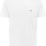 PS_L60U_WHITE - Hidalgo-werbeartikel T-shirt Patch Logo Lee, white — productfoto 7
