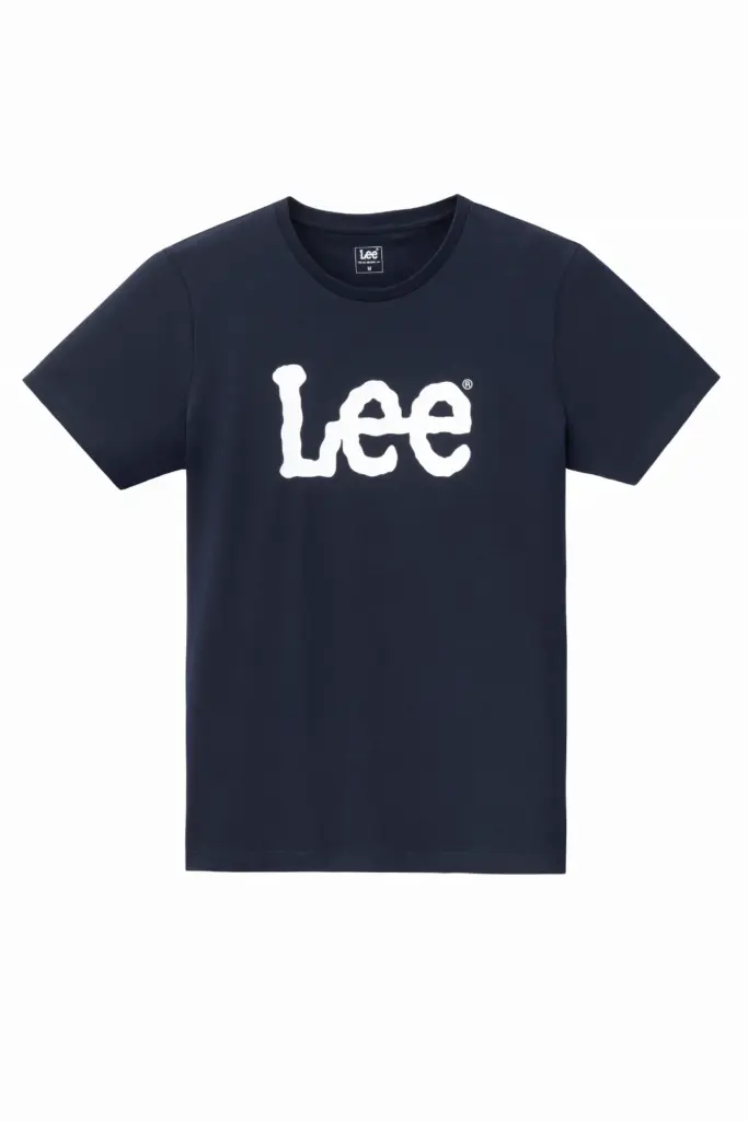 PS_L65_NAVY - Hidalgo-werbeartikel T-shirt Logo Lee, navy — productfoto 6