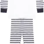 Gestreepte pyjama, navy / white — productfoto 4