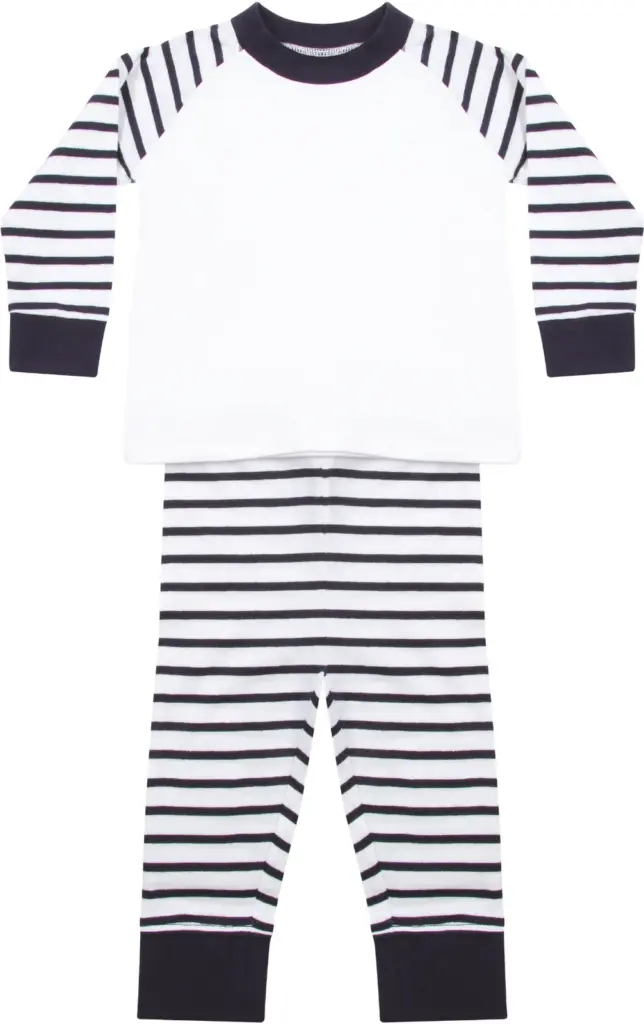 Gestreepte pyjama, navy / white — productfoto 4