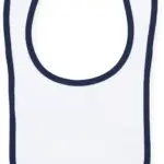 Slabbetje, white / navy — productfoto 16