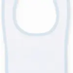 Slabbetje, white / pale blue — productfoto 17