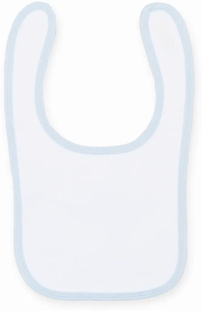 Slabbetje, white / pale blue — productfoto 17