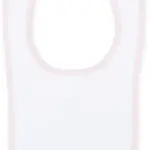 Slabbetje, white / pale pink — productfoto 18