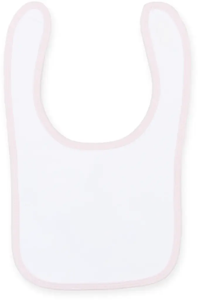 Slabbetje, white / pale pink — productfoto 18