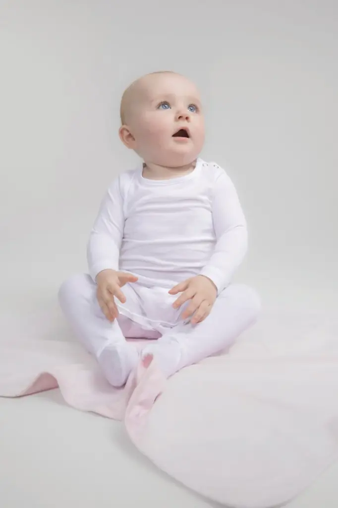 Pyjama met lange mouwen van biologisch katoen — productfoto 2