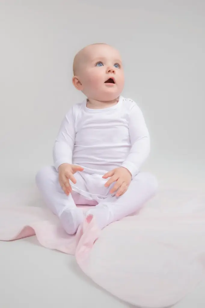 Pyjama met lange mouwen van biologisch katoen — productfoto 3