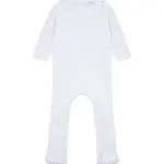Pyjama met lange mouwen van biologisch katoen, white — productfoto 4