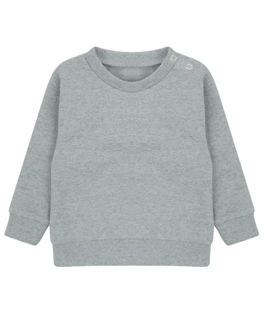 PS_LW800_HEATHERGREY - Hidalgo-werbeartikel Ecologische kindersweater, heather grey — productfoto 5