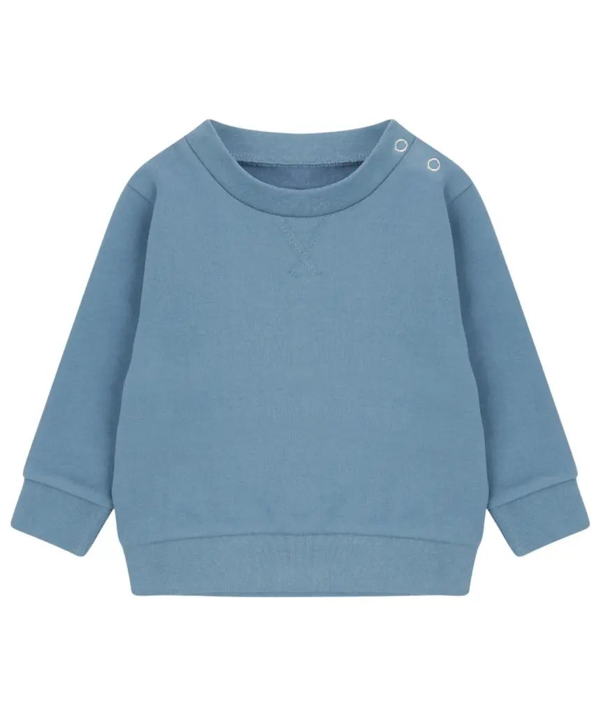 PS_LW800_STONEBLUE - Hidalgo-werbeartikel Ecologische kindersweater, stone blue — productfoto 7