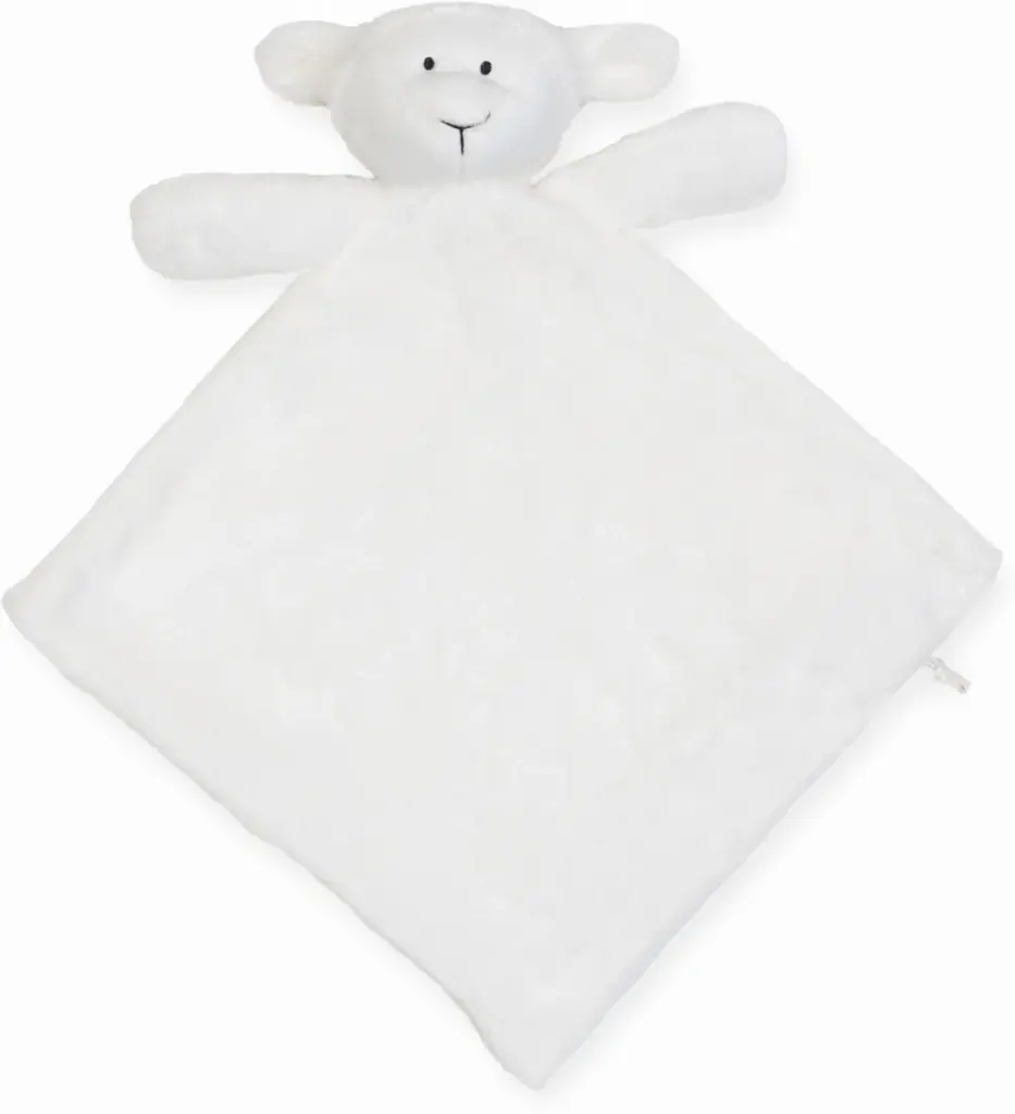 Knuffeldoekje lammetje, cream — productfoto 2