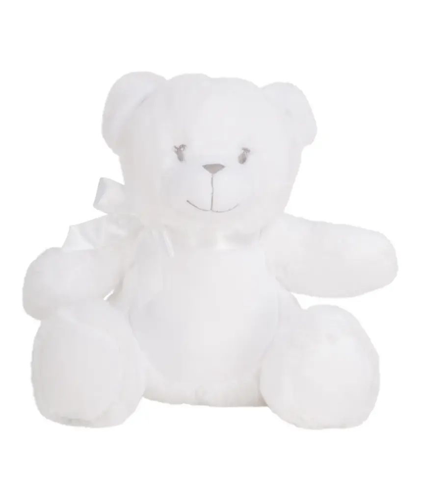 PS_MM060_WHITETEDDY - Hidalgo-werbeartikel Knuffel print me, white teddy — productfoto 16