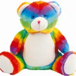 MM555_2018 - Hidalgo-werbeartikel Regenboogbeer met rits