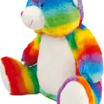 Regenboogbeer met rits — productfoto 2