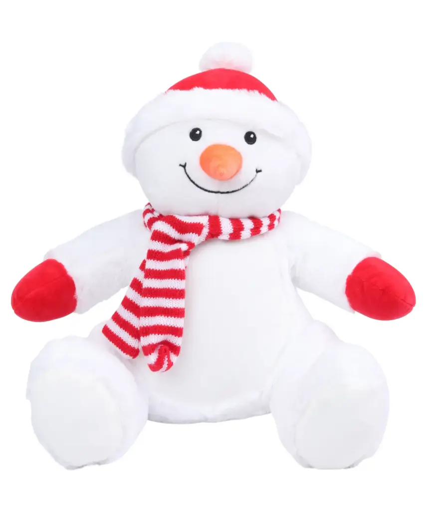 Sneeuwman met rits, white — productfoto 5