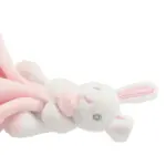 PS_MM700_PINKRABBIT - Hidalgo-werbeartikel Plat knuffeldoekje konijn/beer, pink rabbit — productfoto 6