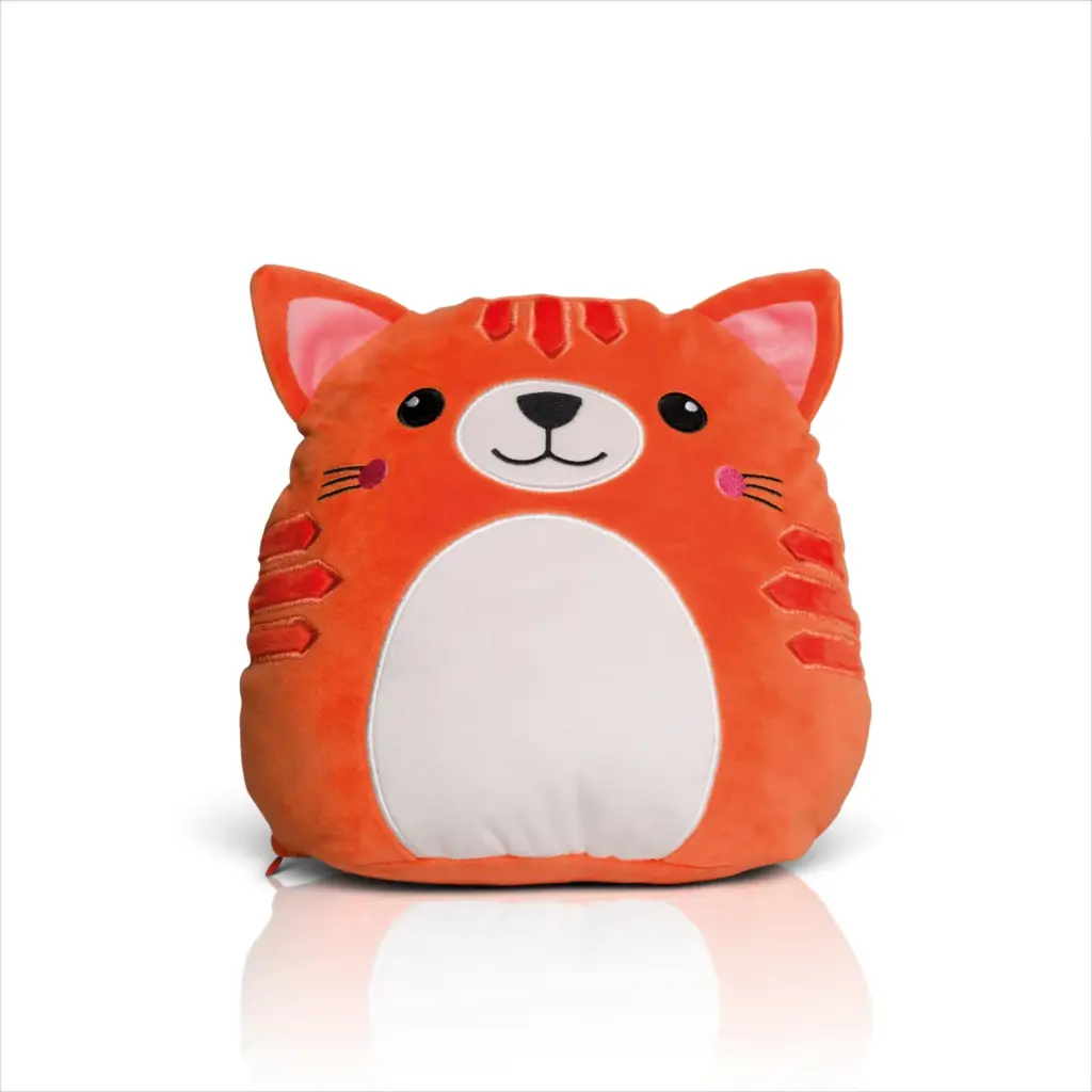 Knuffel Squidgy's, ginger cat — productfoto 9