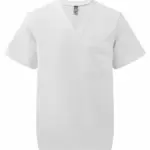 PS_NN200_VITALWHITE - Hidalgo-werbeartikel Stretch tuniek met korte mouwen voor heren, vital white — productfoto 8