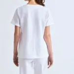 Stretch tuniek met korte mouwen voor dames — productfoto 2
