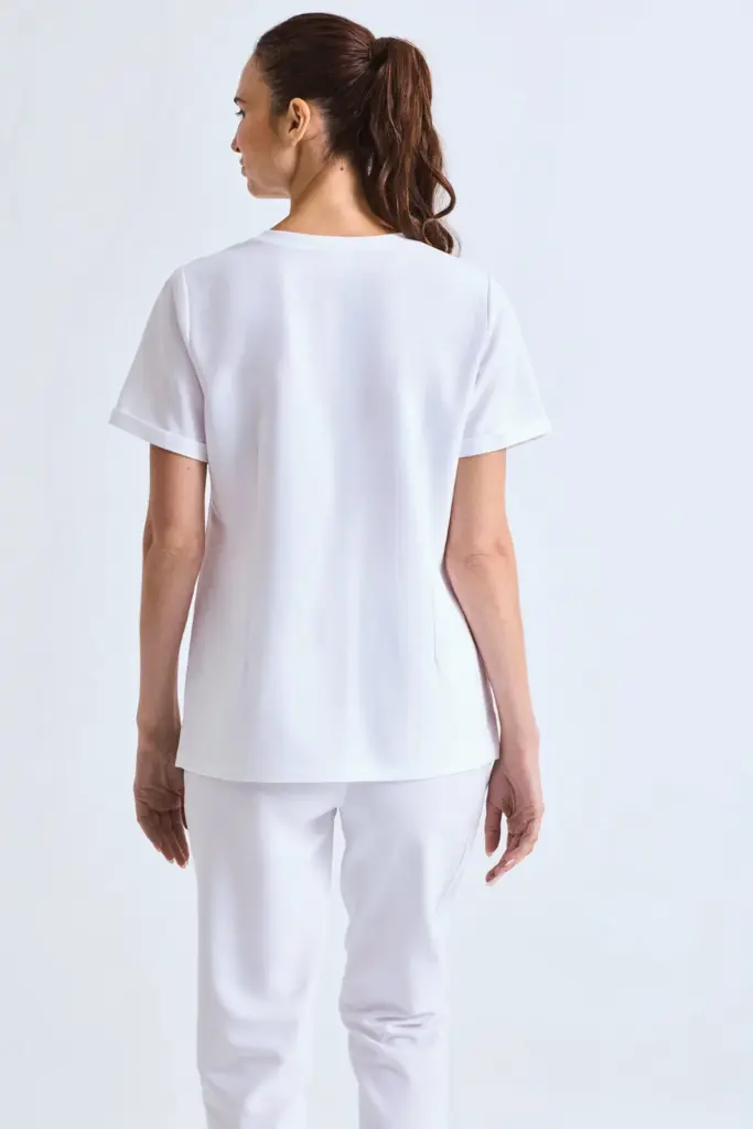 Stretch tuniek met korte mouwen voor dames — productfoto 2