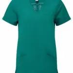 Stretch tuniek met korte mouwen voor dames, clean green — productfoto 6