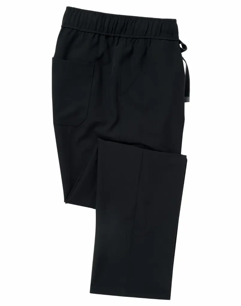 PS_NN500-S_BLACK - Hidalgo-werbeartikel Stretch cargobroek voor heren, black — productfoto 5
